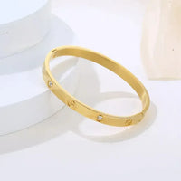 Golden & Silver Bangle Bracelet Kara – Elegant Fashion Jewelry for Women & Girls