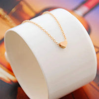 Heart Choker Necklace – Korean Gold Chain Statement Collar